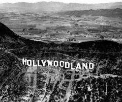 Hollywoodland Sign 1924 #1